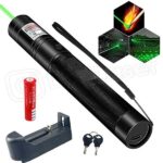Green kilometer laser pointer