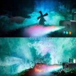 دستگاه بخار ال ای دی 400 وات MTS